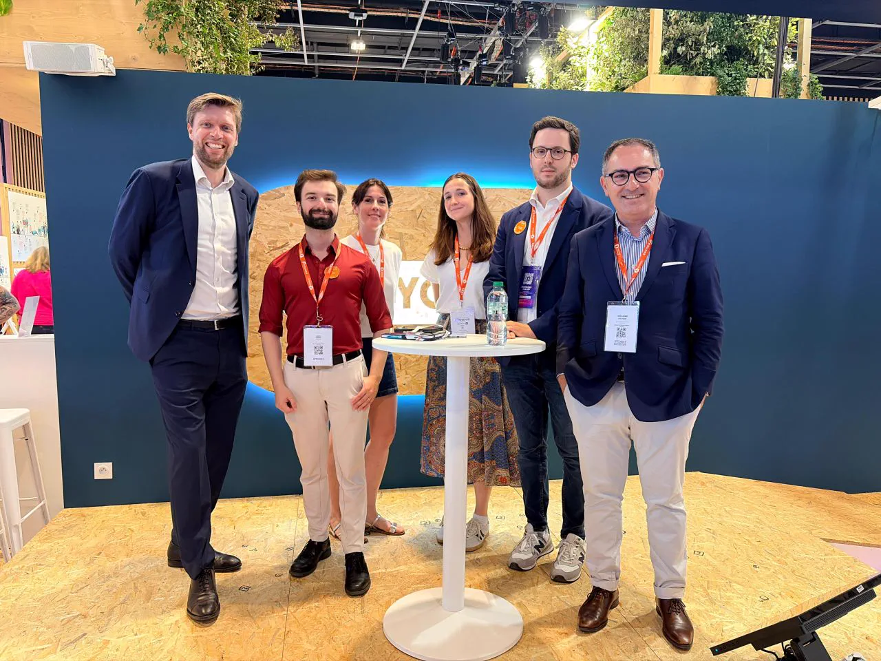 VivaTech 2026 - the Bouygues Telecom Business team on the booth