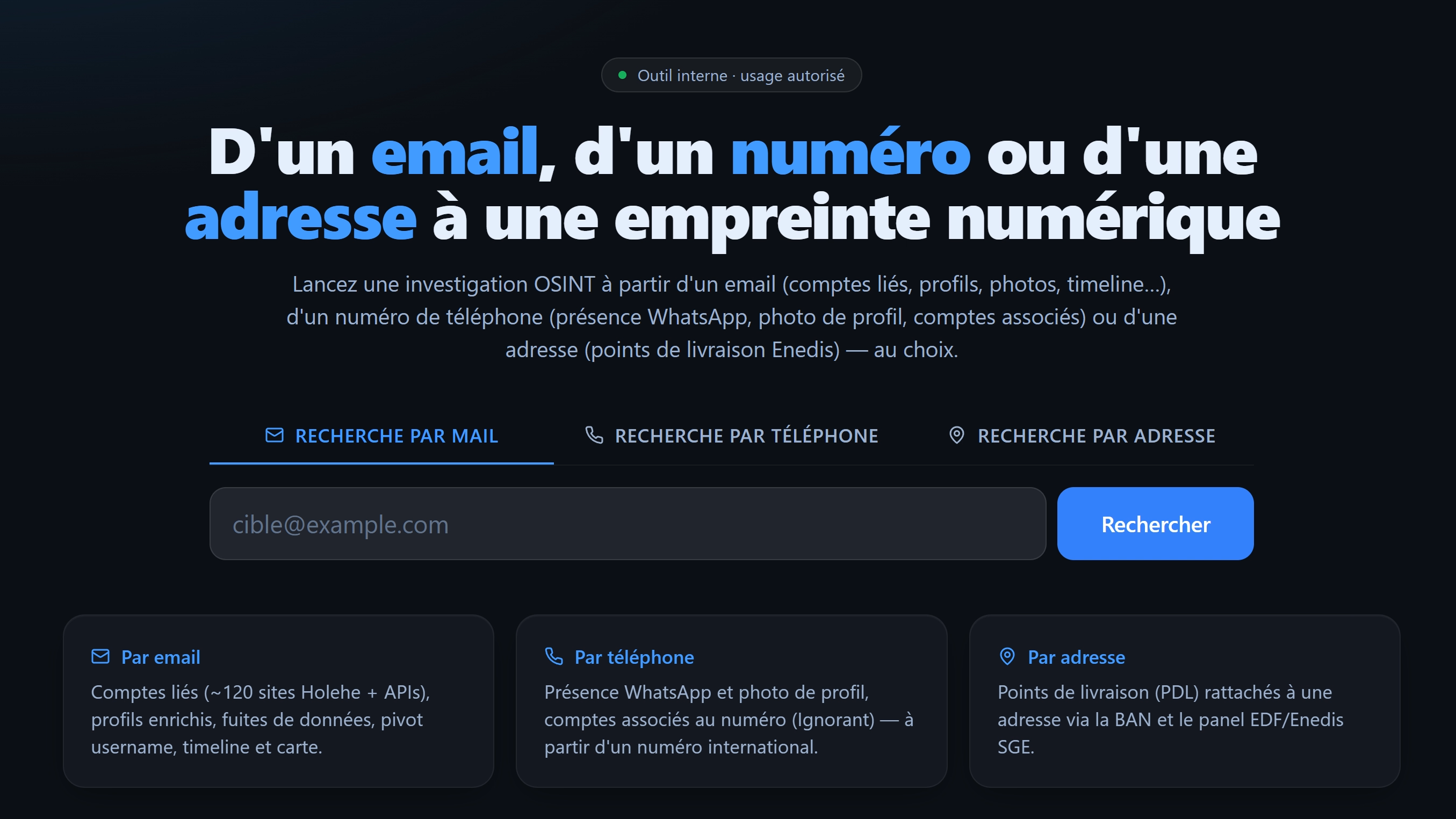 OSINT VIP