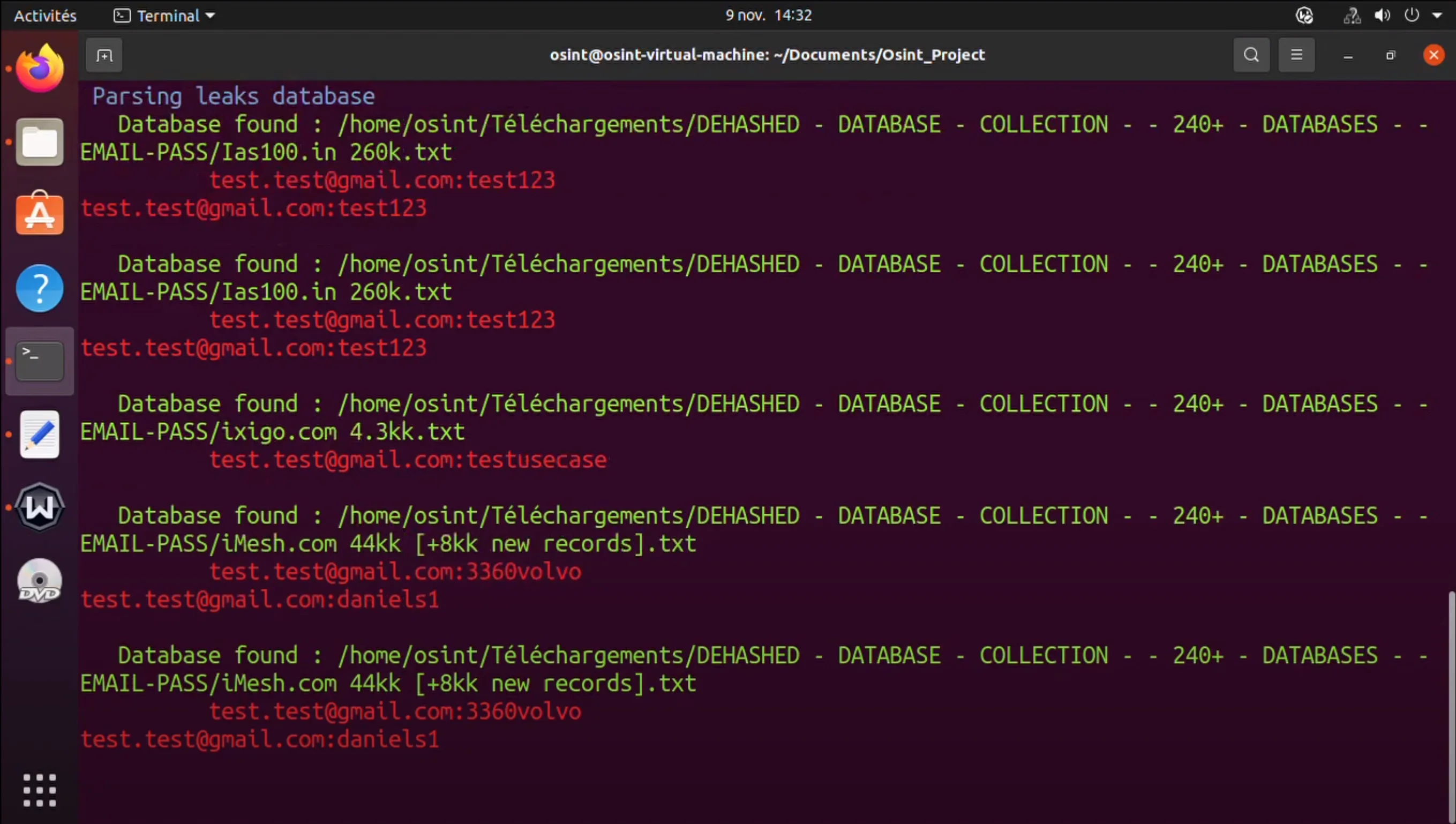 OSINT Leaks
